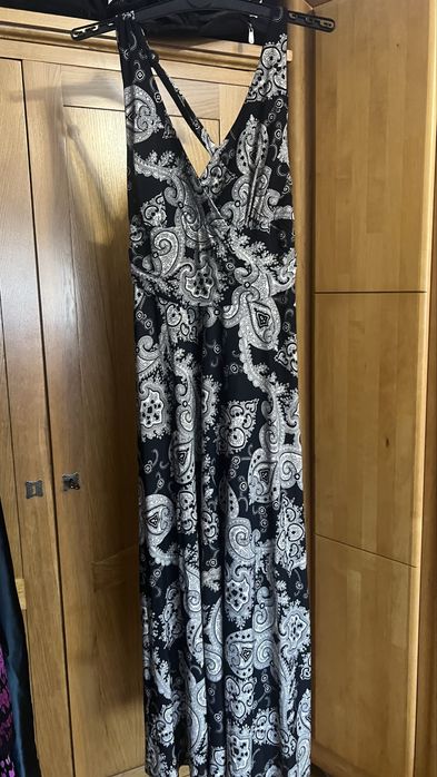 Rochie de vara (negru/gri)