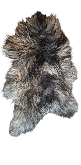 Исландска овча кожа,дългокосместа,кукерски костюм,килим