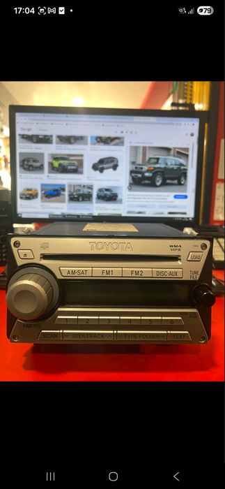 Оригинално Toyota радио – FJ Cruiser / Toyota