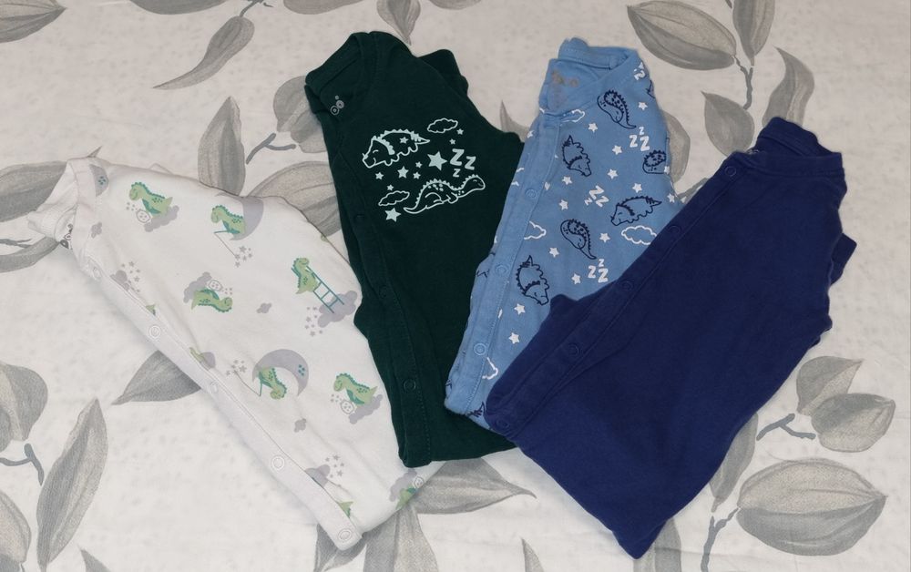 Памучни ромпъри Kuniboo 74- 80