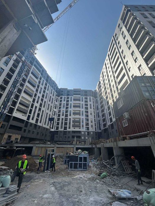 Шота Руставелли новостройка Яккасарай Жк Бинкат 45м2; Коробка Успейте