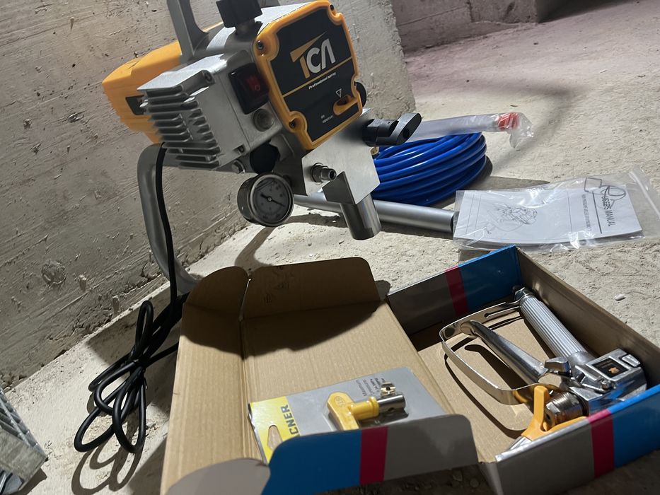 Pompa zugravit pistol 220v 3.2L/min wagner graco titan furtun nou