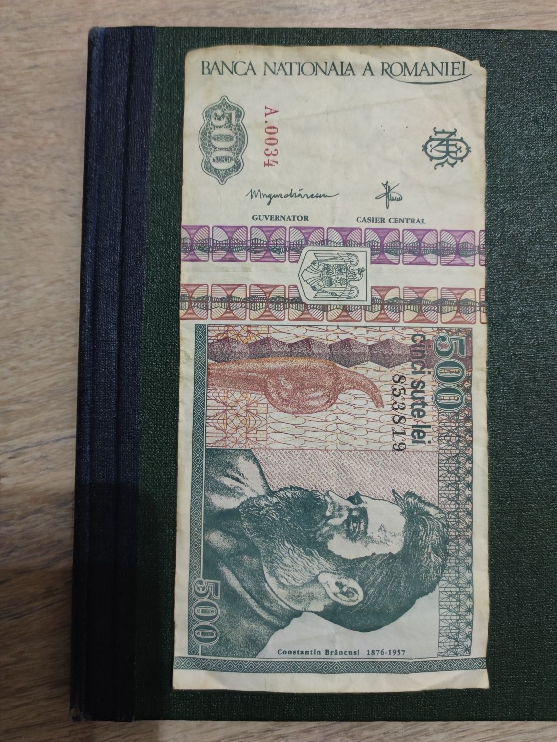 Bancnotă 500 lei din 1992
