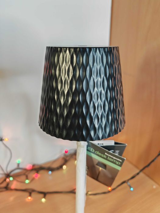 NOUA Veioza de birou cu LED, reîncărcabilă USB-C, touch, 5h autonomie