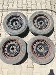 4бр. джанти 4x108 с гуми 185/65r15 DOT 2019