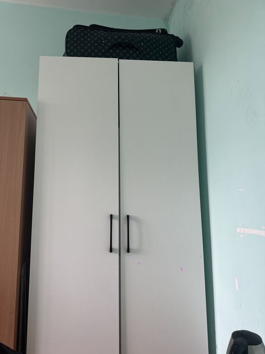 Шкаф,белый, 2 метровый