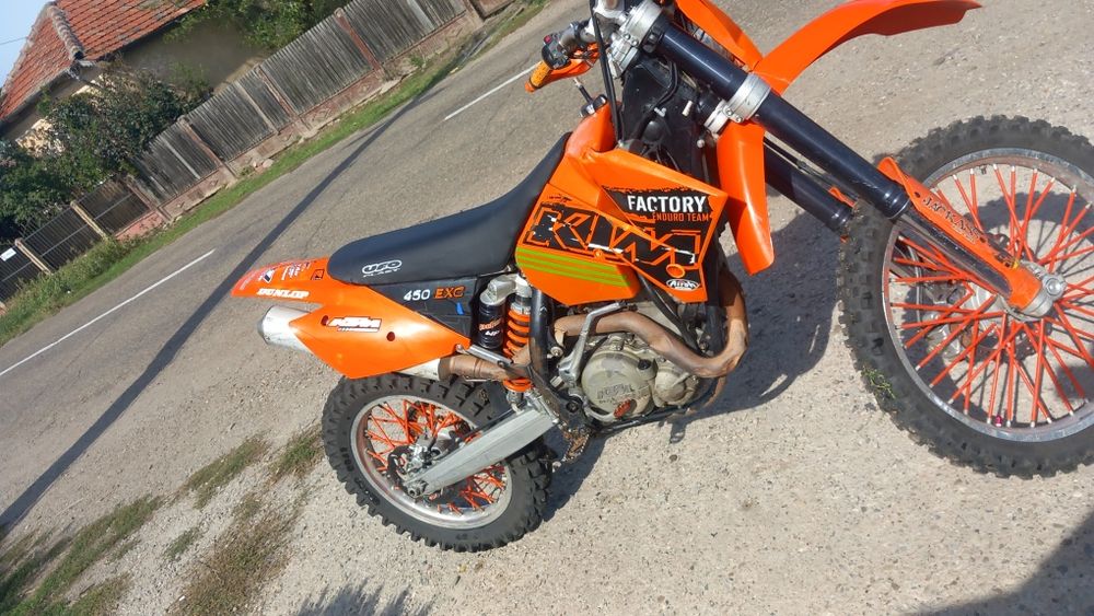 Vând sau schimb cu atv ktm exc 450