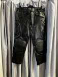 Pantaloni moto piele 36 talie 45