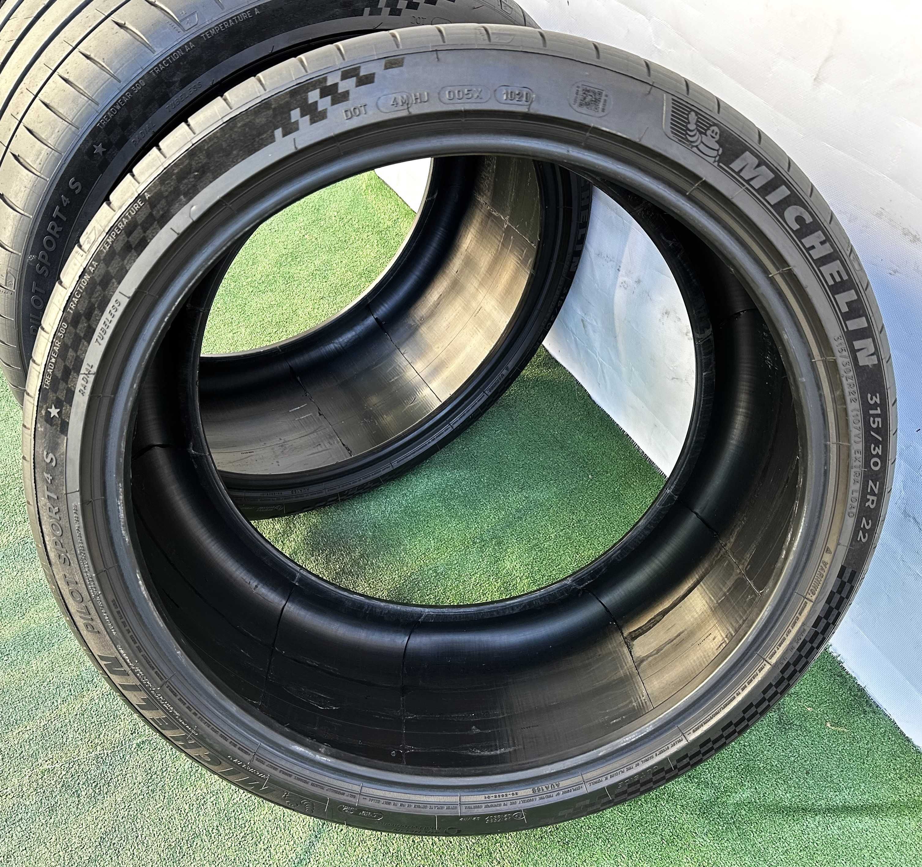 2бр 315/30r22 MICHELIN PILOT SPORT 4S летни