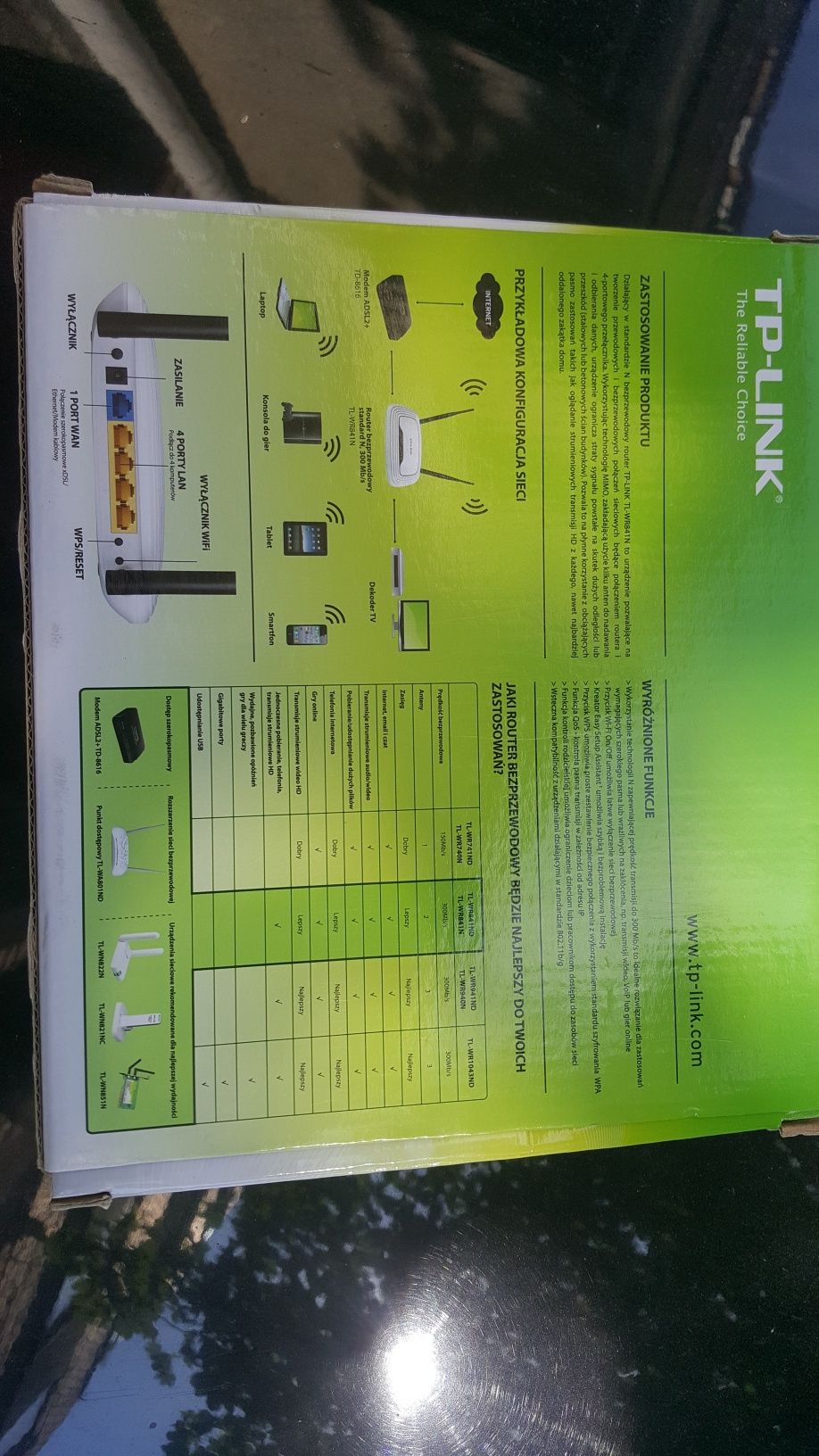 Router Wi-Fi wireless Tplik