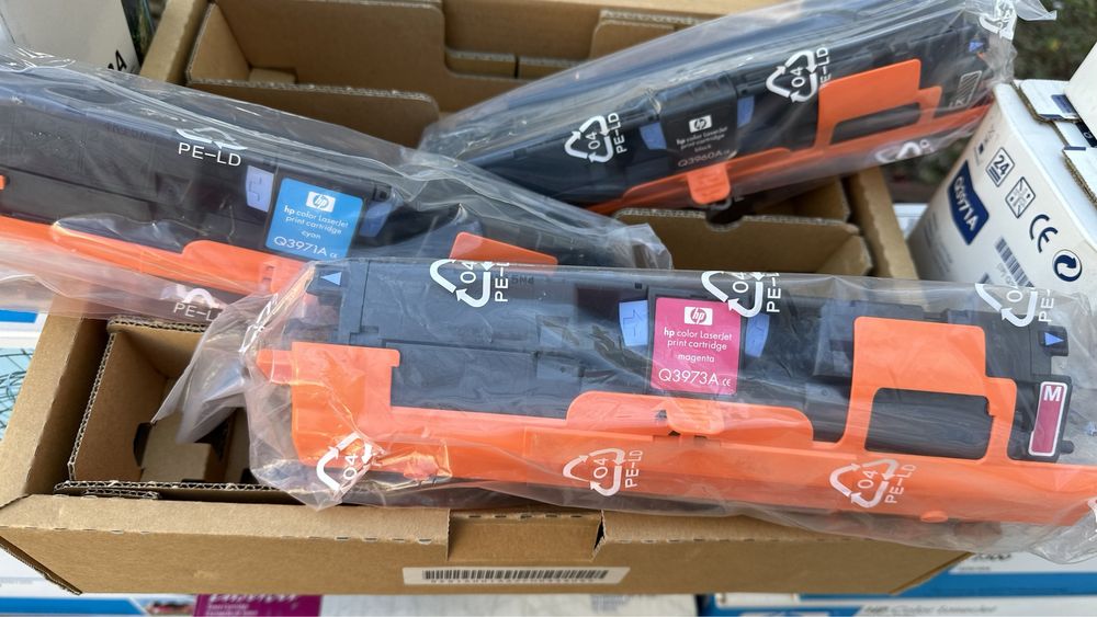 Лот тонер за принтер HP - различни видове