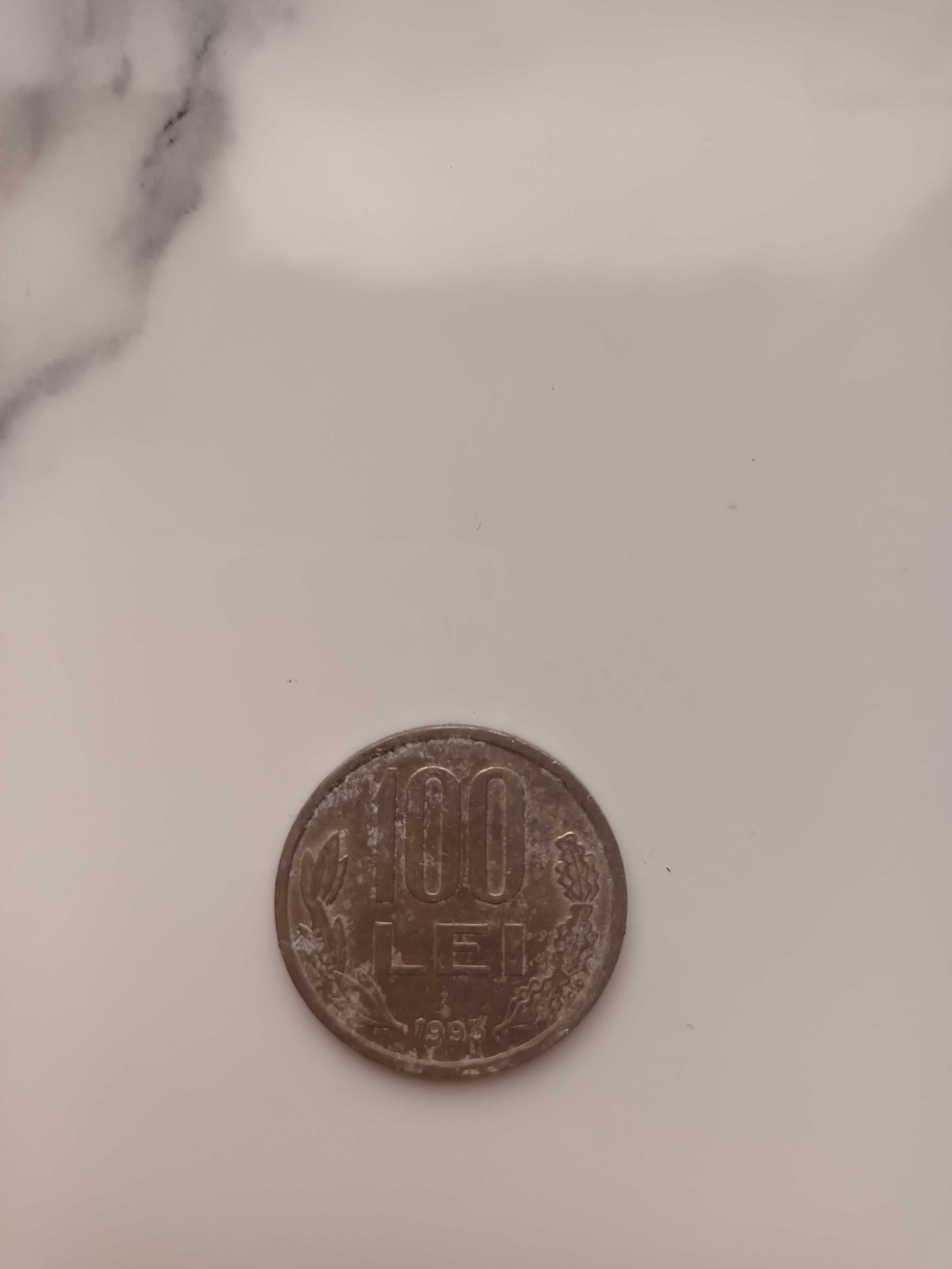 Vand moneda 100 lei an 1993