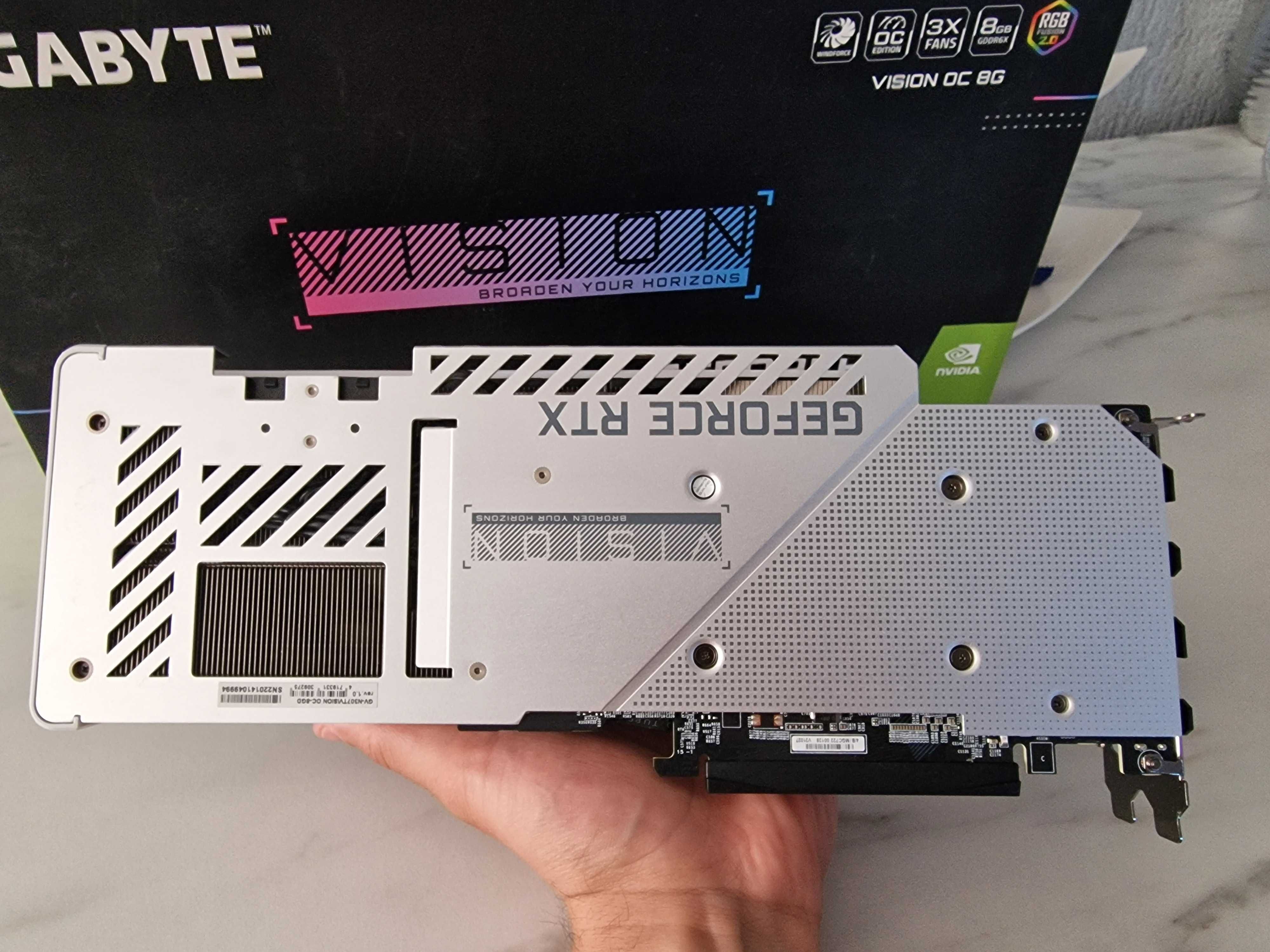 RTX 3070Ti Vision (Noua + Garantie) - placa video Gigabyte 8gb 256bit