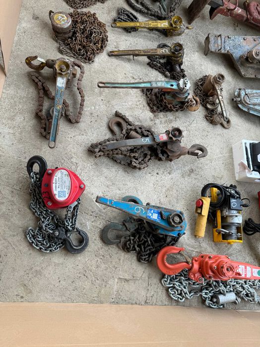 palan macara vinci tirfor capestan