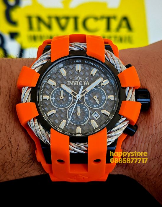 INVICTA Shock Orange 54 mm, Инвикта нов ръчен часовник