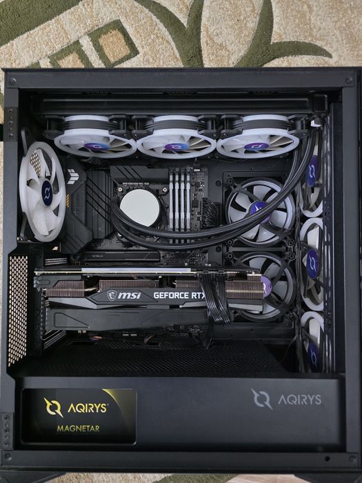 Carcasa Mid Tower Aqirys Aquilla + Cooler AIO 360mm