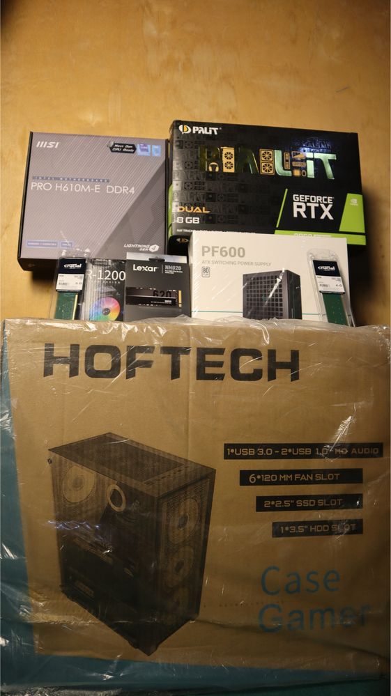 |RTX 2060 Super| “Qashqir” Gaming kompyutet |i3 12100F|RX 5700XT| 16GB