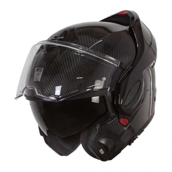 Отваряема мото каска Scorpion EXO-TECH EVO Glos Noir,M 57-58,очила NEW