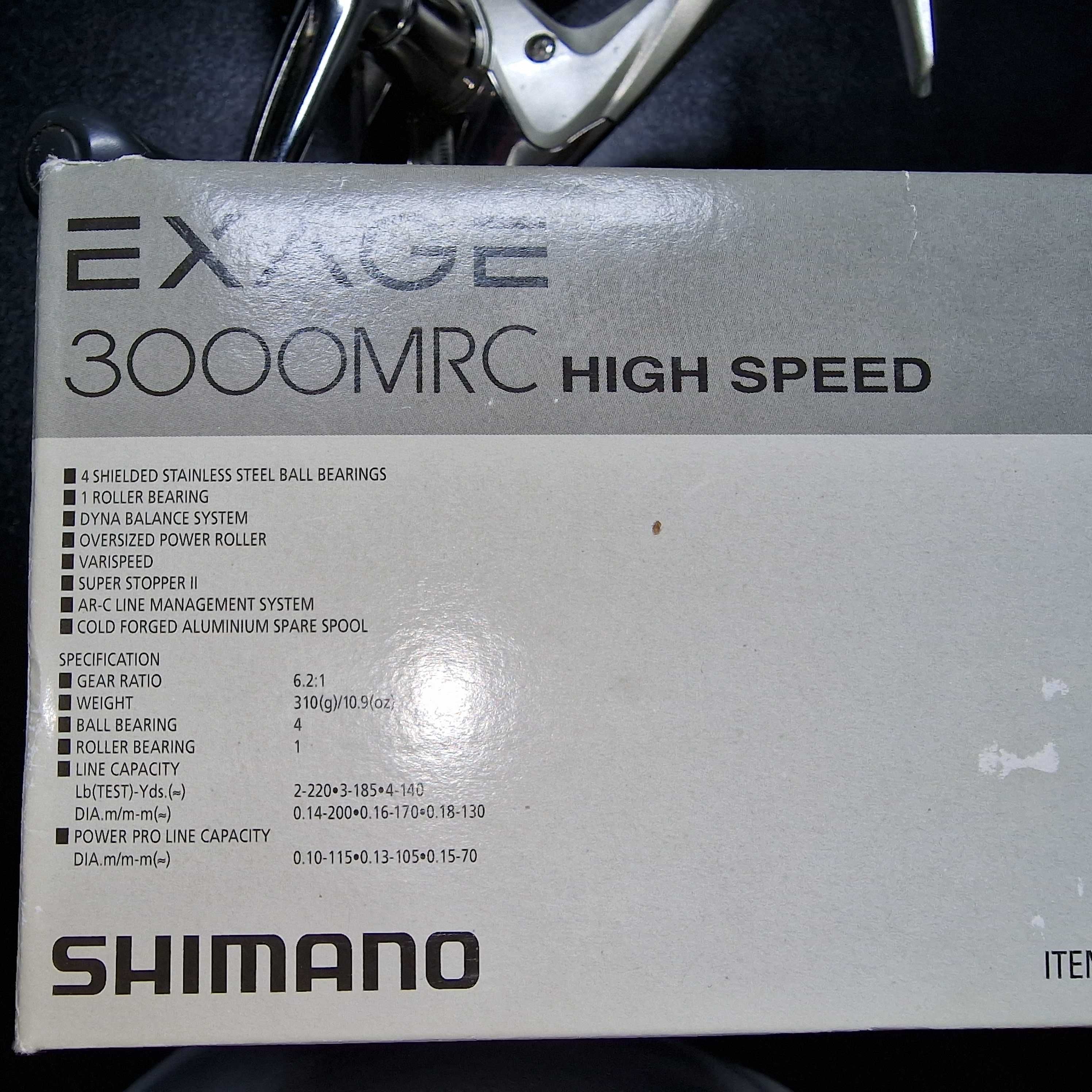 Shimano EXAGE 3000 MRC High Speed