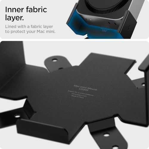 Нова Стойка с въздушен филтър за Mac mini M4 / M4 Pro 2024 Spigen
