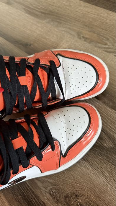 Маратонки Nike Air Jordan mid оранжеви, 38 номер