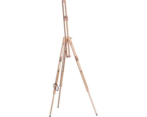 Șevalet lemn NOU, in cutie, reglabil + pliabil, pentru pictat/pictură