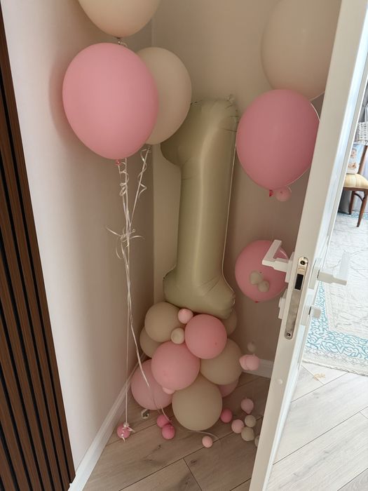 Шар на годик с цифрой