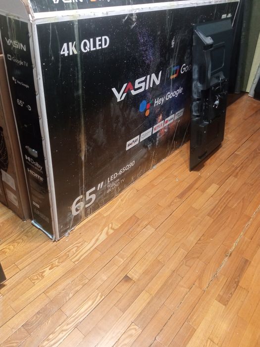 Смарт телевизор Yasin 165 см 4К smart tv WiFi YouTube