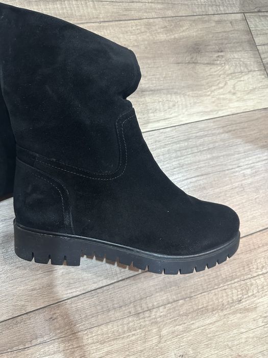 Продам сапоги замша