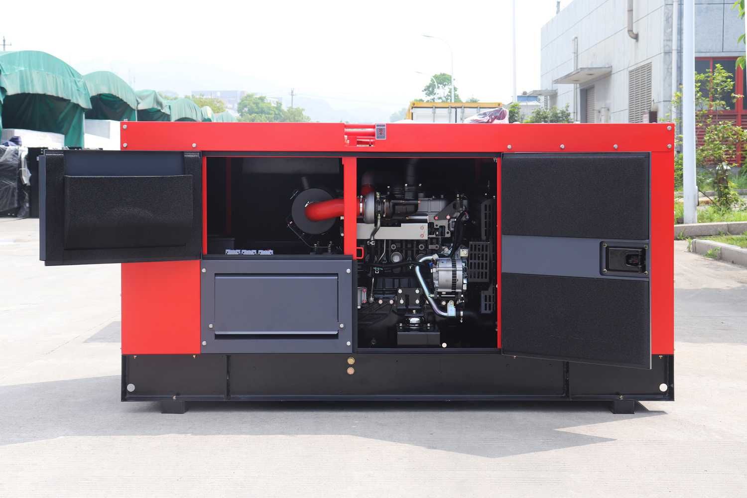 41 KVA / 33 KW  тихи ТРИФАЗНИ  Генератори с Дизелов двигател ISUZU