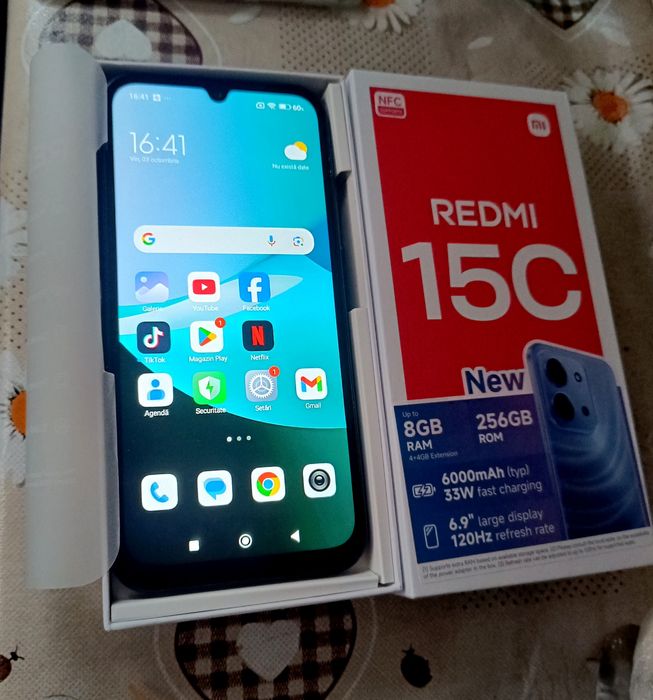 Xiaomi Redmi 15 c - 256 GB /. Android 15. Dual SIM.Nou