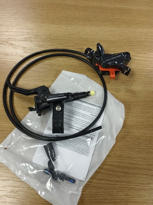 Спирачка предна Shimano Deore BL-M6100/6120 маркуч 950мм Четирибутална