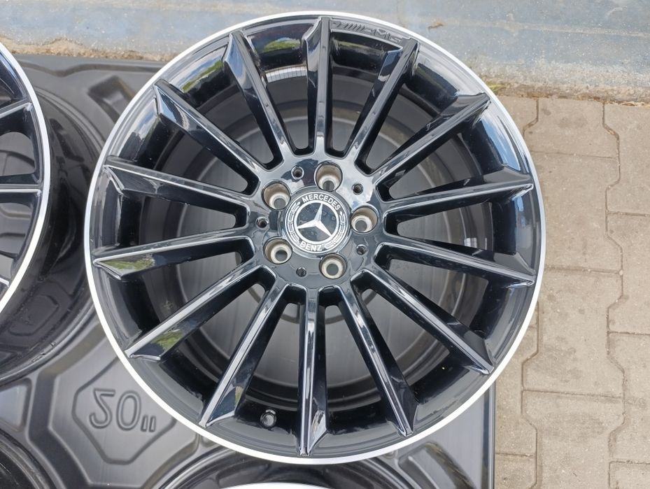 Jante originale Mercedes AMG A class W 177', 19''cu anvelope de iarnă