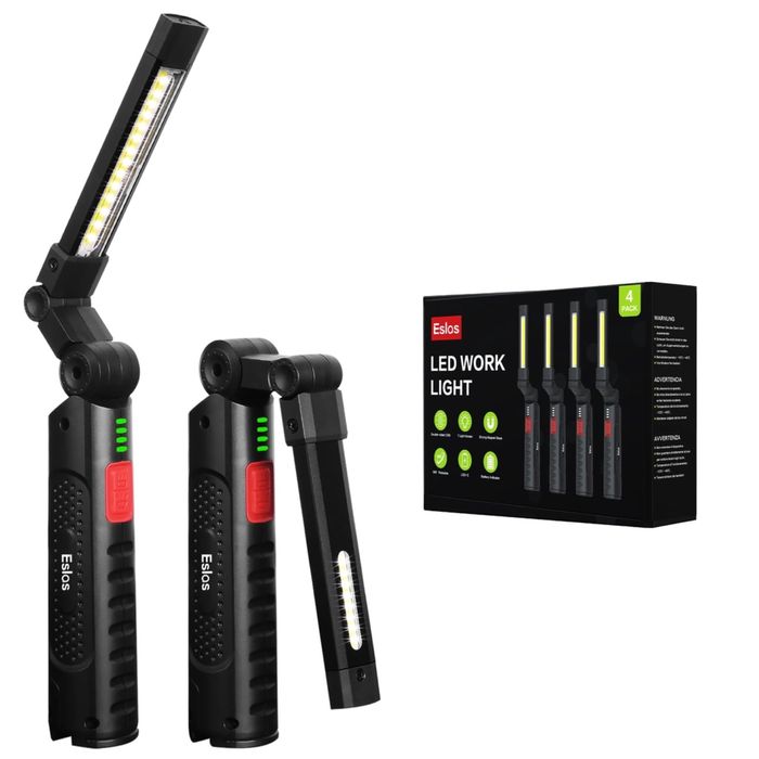 Set 2 Lanterne de lucru magnetice si cu agatatoare