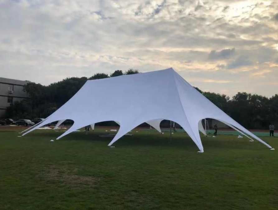 Cort glamping, evenimente, party, tip pergola STAR 9x20 m, 180 mp