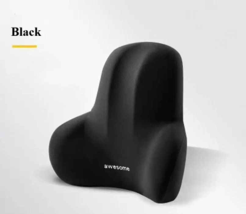 Лумбална възглавница – черна