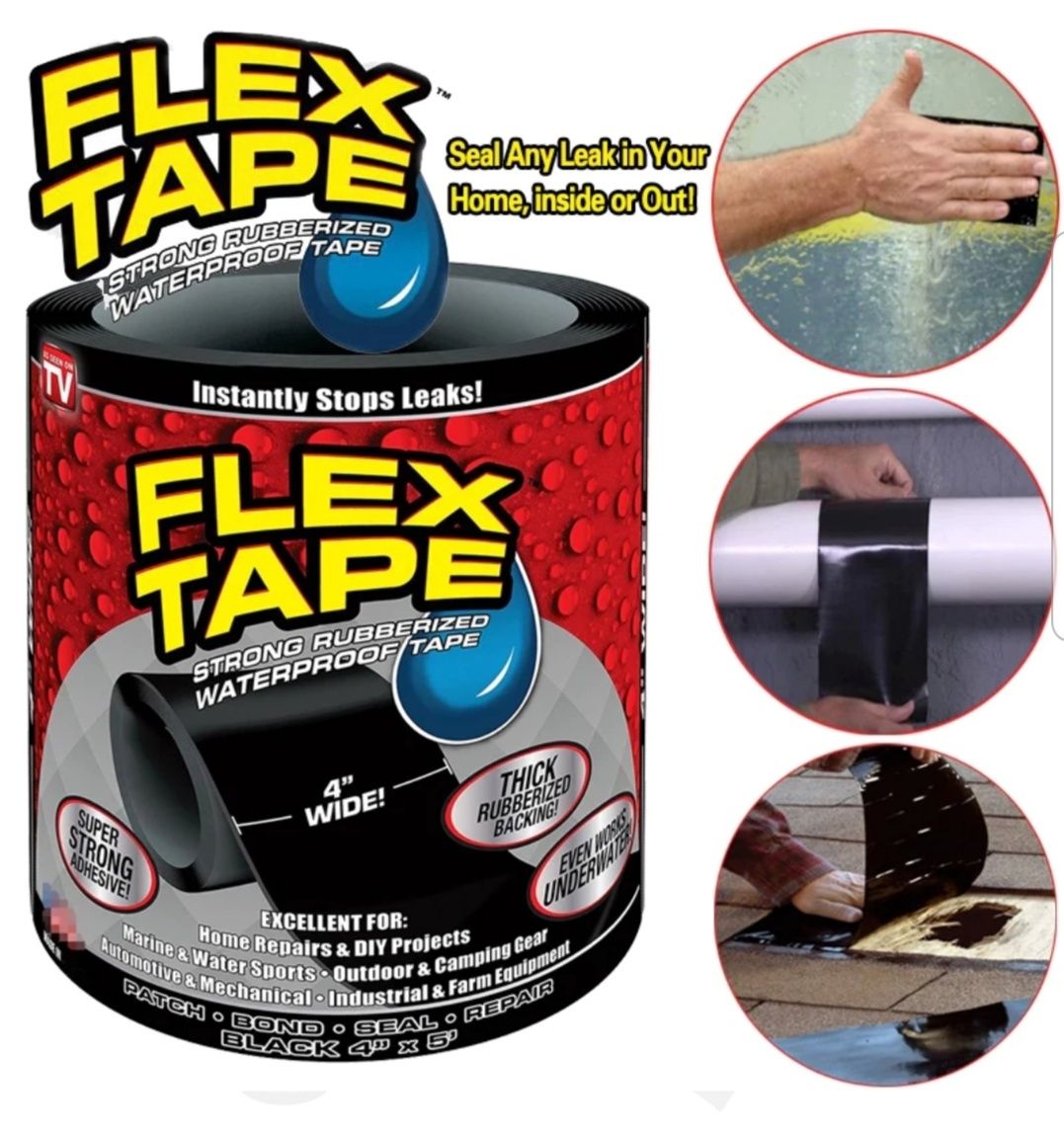 Banda Super Adeziva Flex Tape 10 20 30 CM reparatoare rezistenta