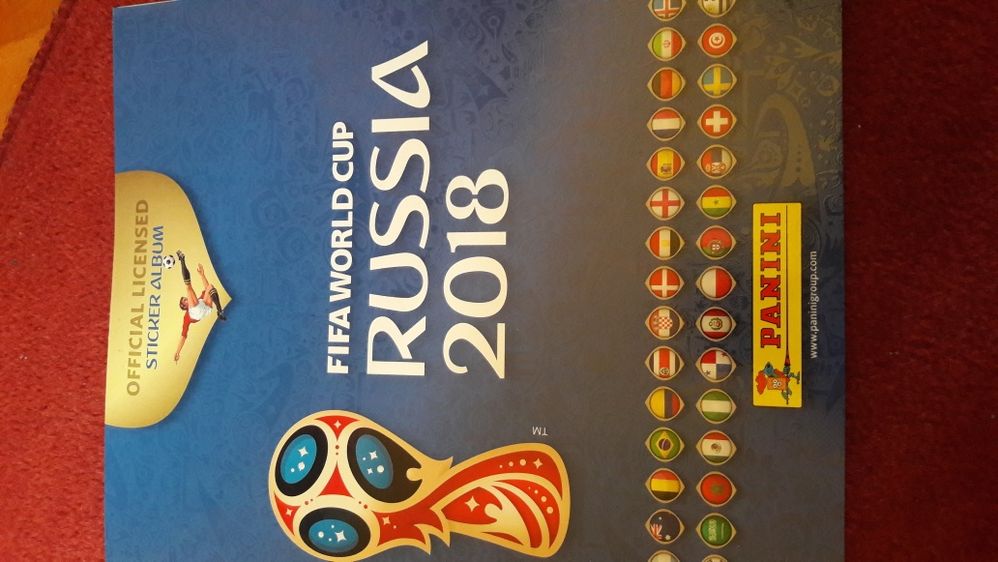 Panini album World Cup Rusia 2018 gol