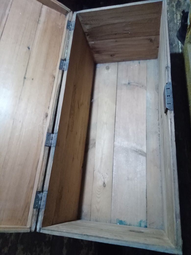 Деревянный ящик для хранения  118х52х58 см