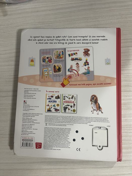 Carte cu sunete pentru copii