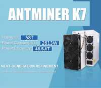 Asic miner Bitmain Antminer K7 CKB Eaglesong 58th