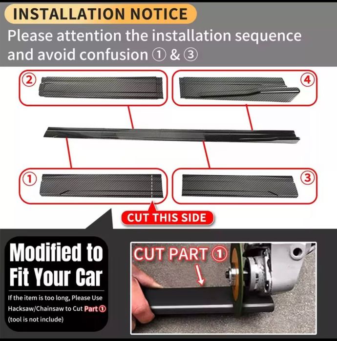 Extensii prag auto bmw