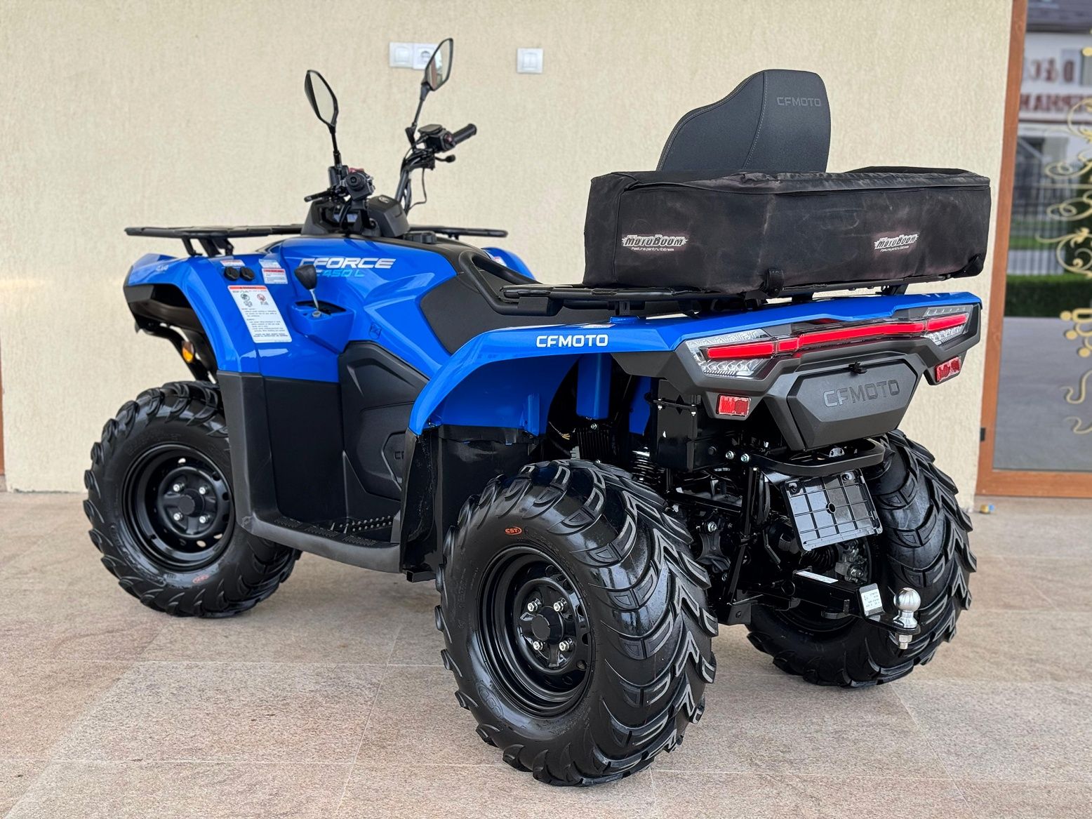 Cf moto 450L X4 Euro5(NR NEGRU)500km(linhai,tgb,can am,segway, suzuki)