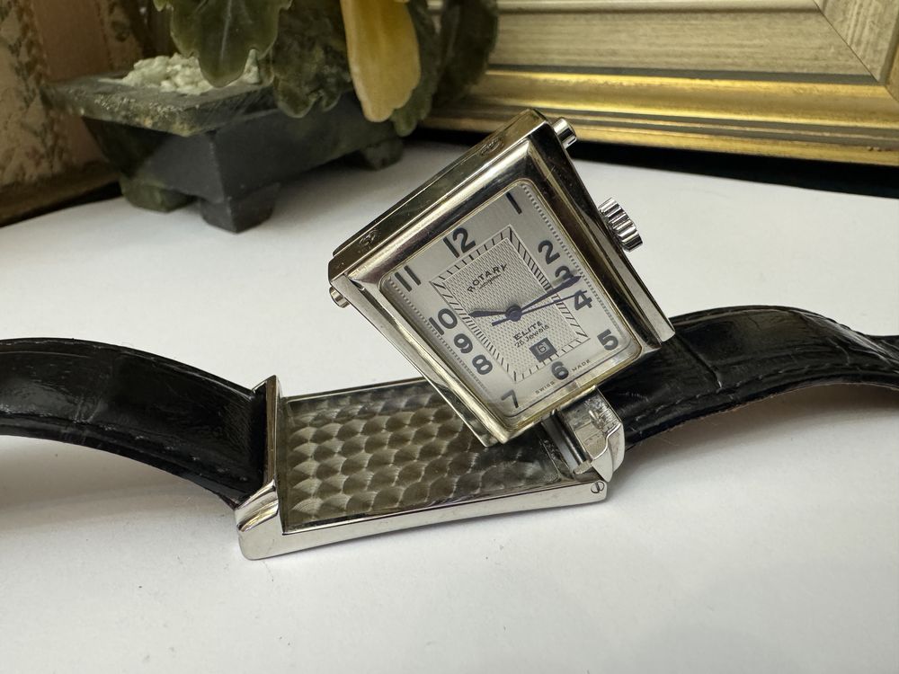 Ceas Rotary Elite Reverso, automatic. Swiss made.