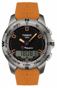 Tissot 43mm T Touch ll orange