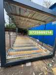 Cadru container 3m x 7m structura zincata cu grosime de 2mm gri