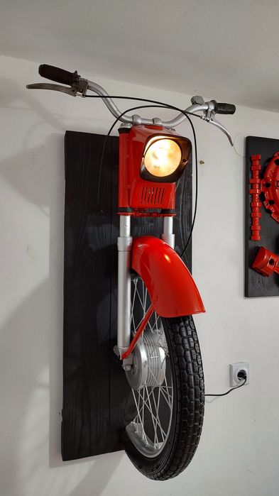 Лампа от предница на мотор Балкан 50