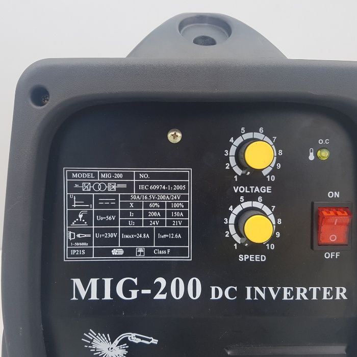 Телоподаващ MIG/CO2 - 250А INVERTER-инверторен апарат