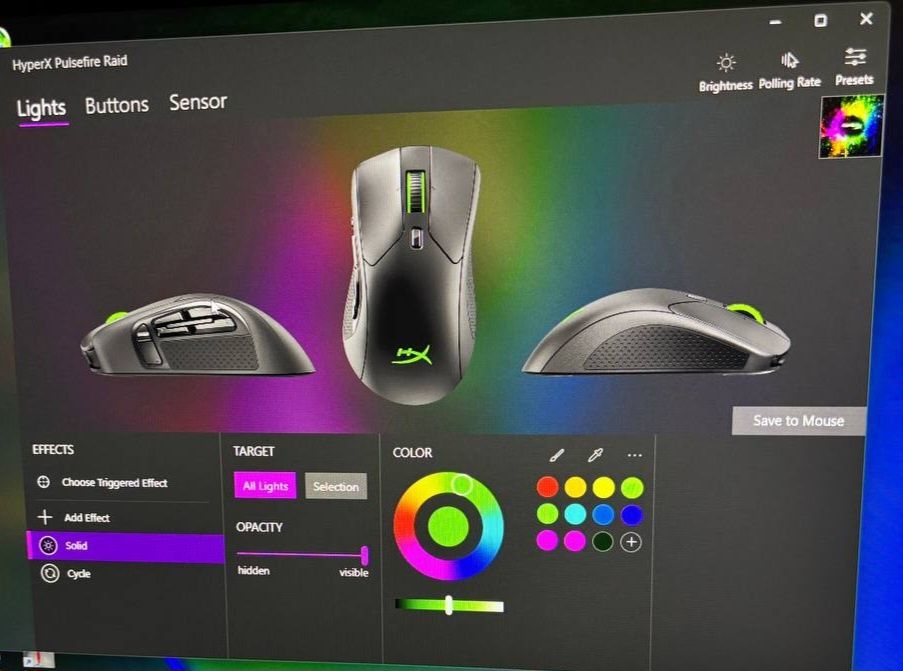 Продам мышь игровую