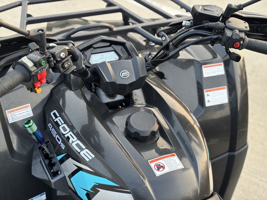 ATV Cf Moto 450s 4x4 pe Injecție T3!